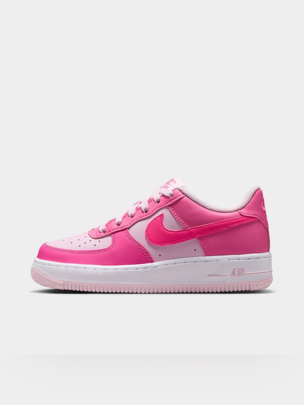 Nike Air Force 1 Low Pink Two-Tone Sneakers